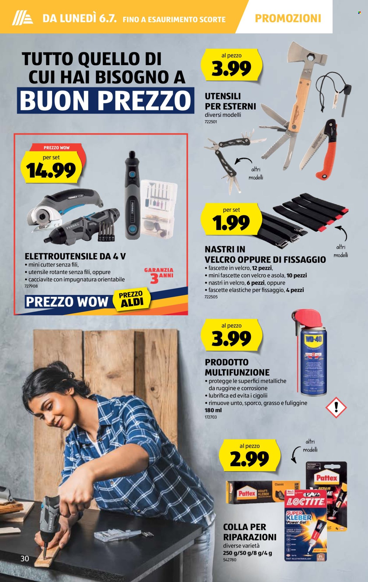 Volantino Aldi - 2.7.2026 - 8.7.2026. Pagina 30. Pagina 30