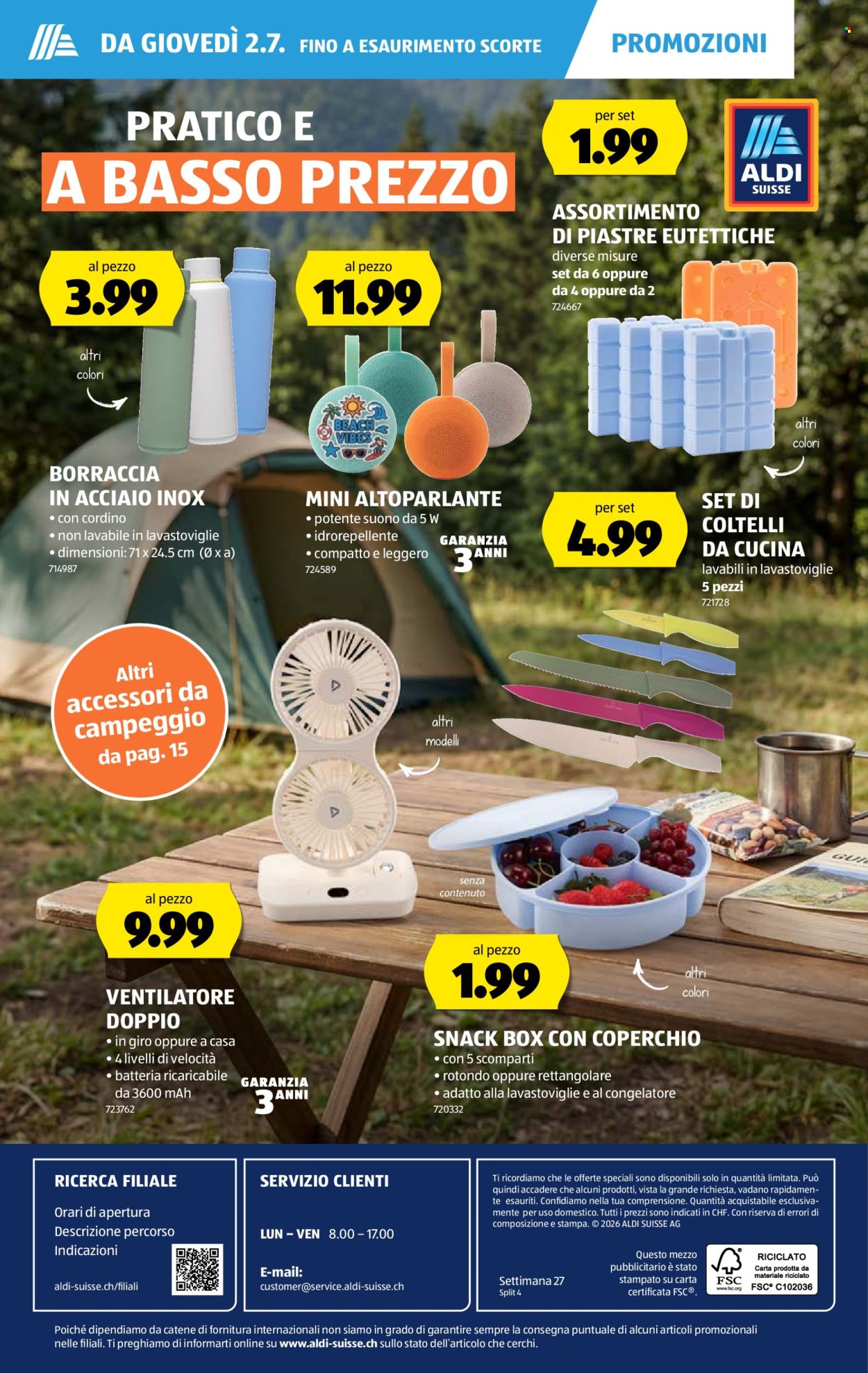 Volantino Aldi - 2.7.2026 - 8.7.2026. Pagina 36. Pagina 36