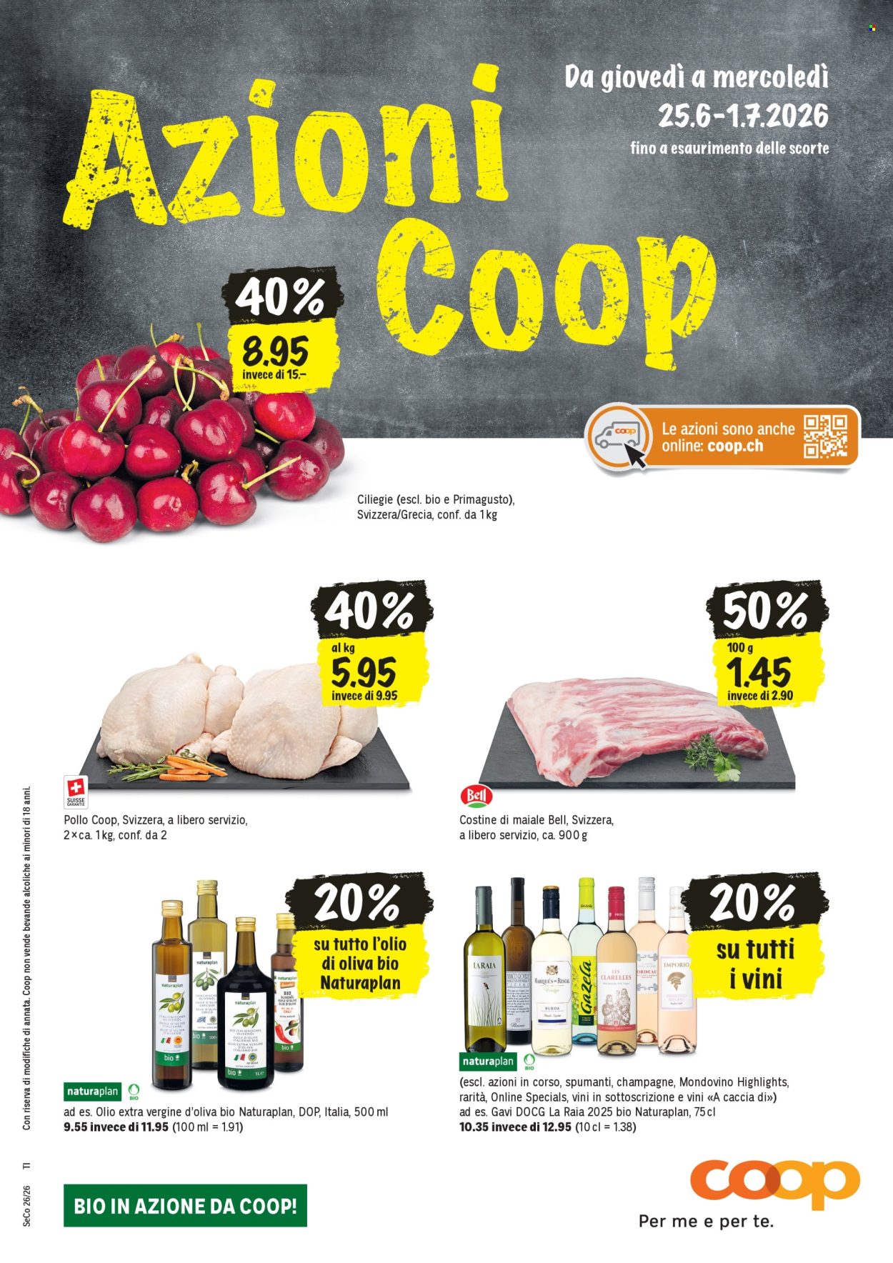 Volantino Coop - 25.6.2026 - 1.7.2026. Pagina 1. Pagina 1