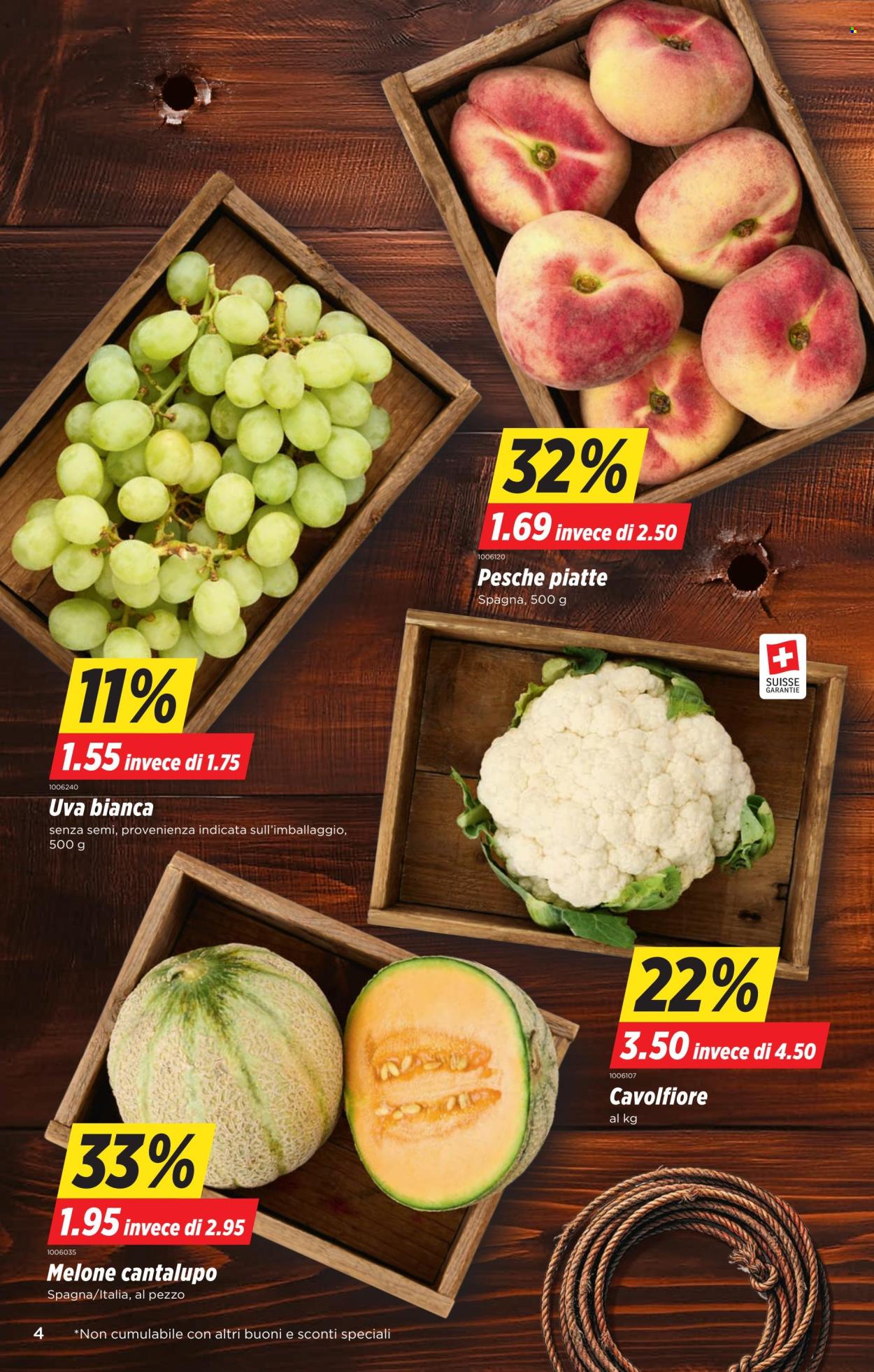 Volantino Denner - 25.6.2026 - 1.7.2026. Pagina 4. Pagina 4