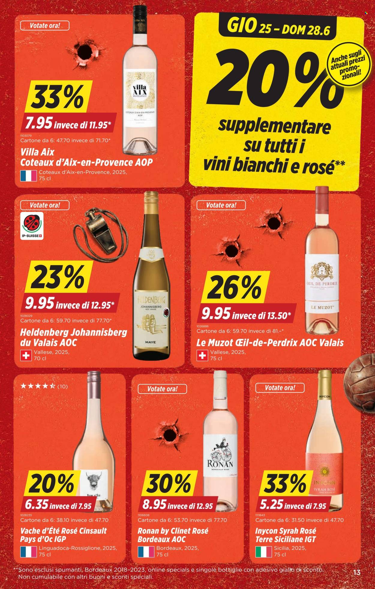 Volantino Denner - 25.6.2026 - 1.7.2026. Pagina 13. Pagina 13