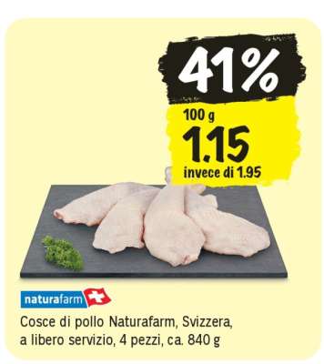 Cosce di pollo Naturafarm