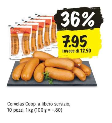 Cervelas Coop