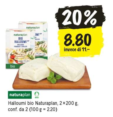 Halloumi bio Naturaplan