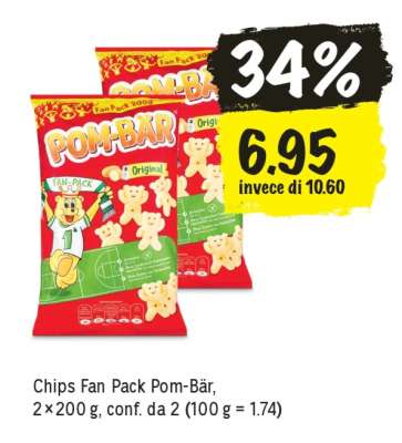 Chips Fan Pack Pom-Bär