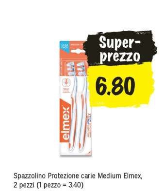 Spazzolino Protezione carie Medium Elmex