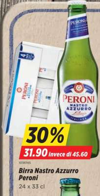 Birra Nastro Azzurro Peroni