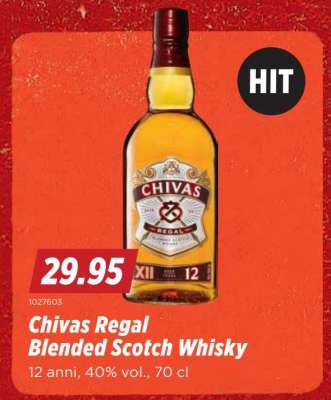 Chivas Regal Blended Scotch Whisky