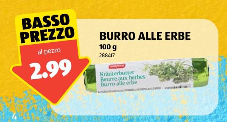 BURRO ALLE ERBE