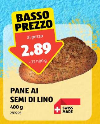 PANE AI SEMI DI LINO