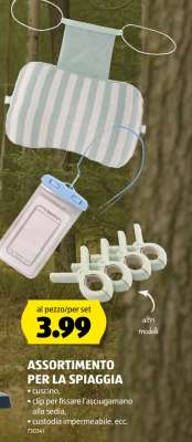ASSORTIMENTO PER LA SPIAGGIA