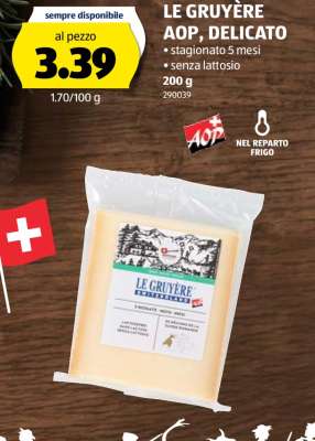 LE GRUYÈRE AOP, DELICATO