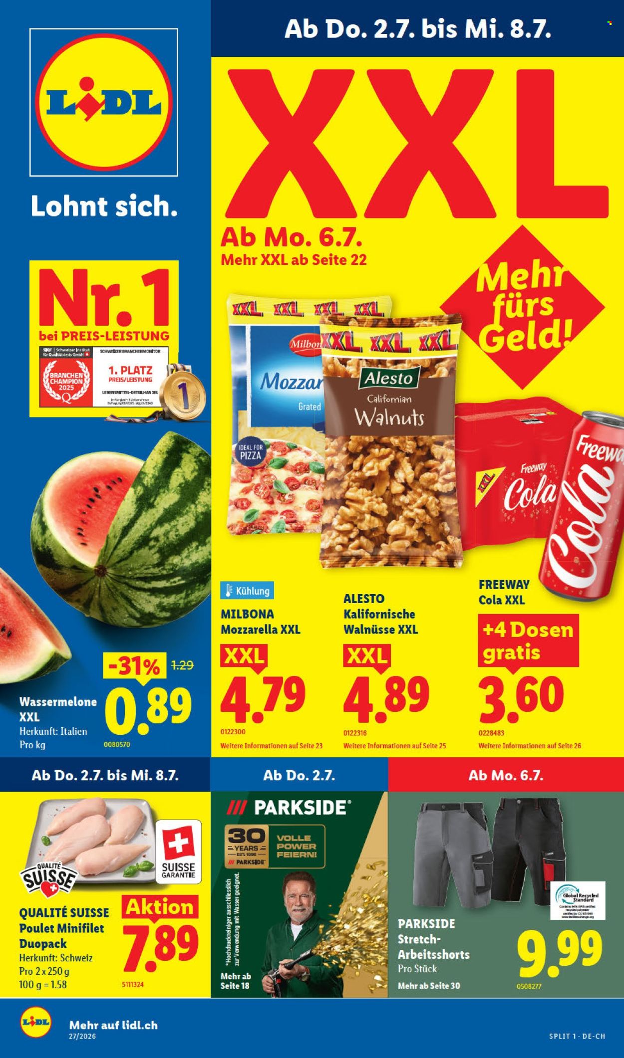 Volantino Lidl - 2.7.2026 - 8.7.2026. Pagina 1. Pagina 1