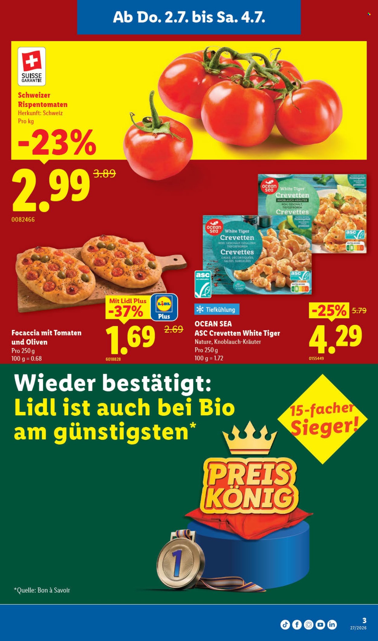 Volantino Lidl - 2.7.2026 - 8.7.2026. Pagina 3. Pagina 3