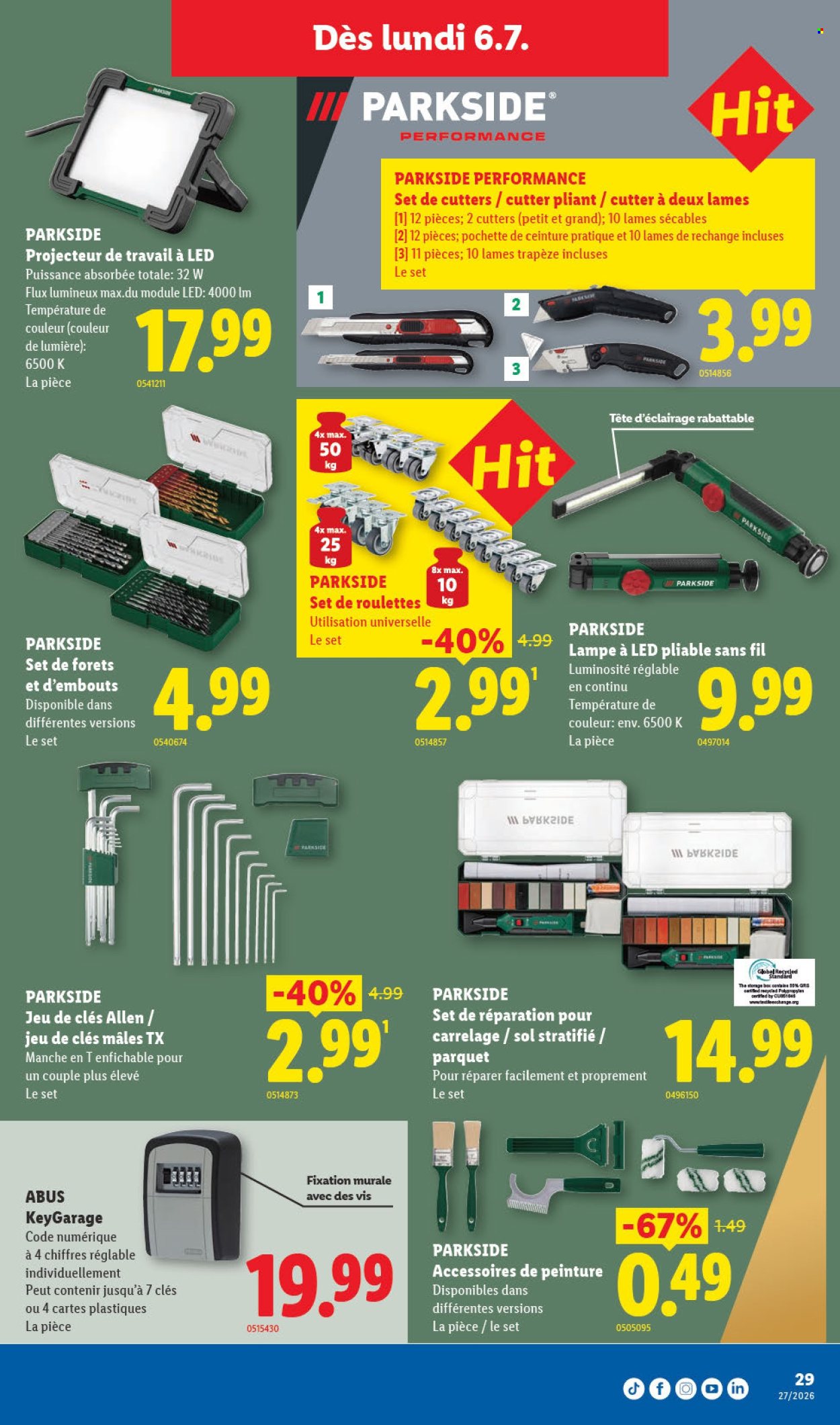 Volantino Lidl - 2.7.2026 - 8.7.2026. Pagina 31. Pagina 31