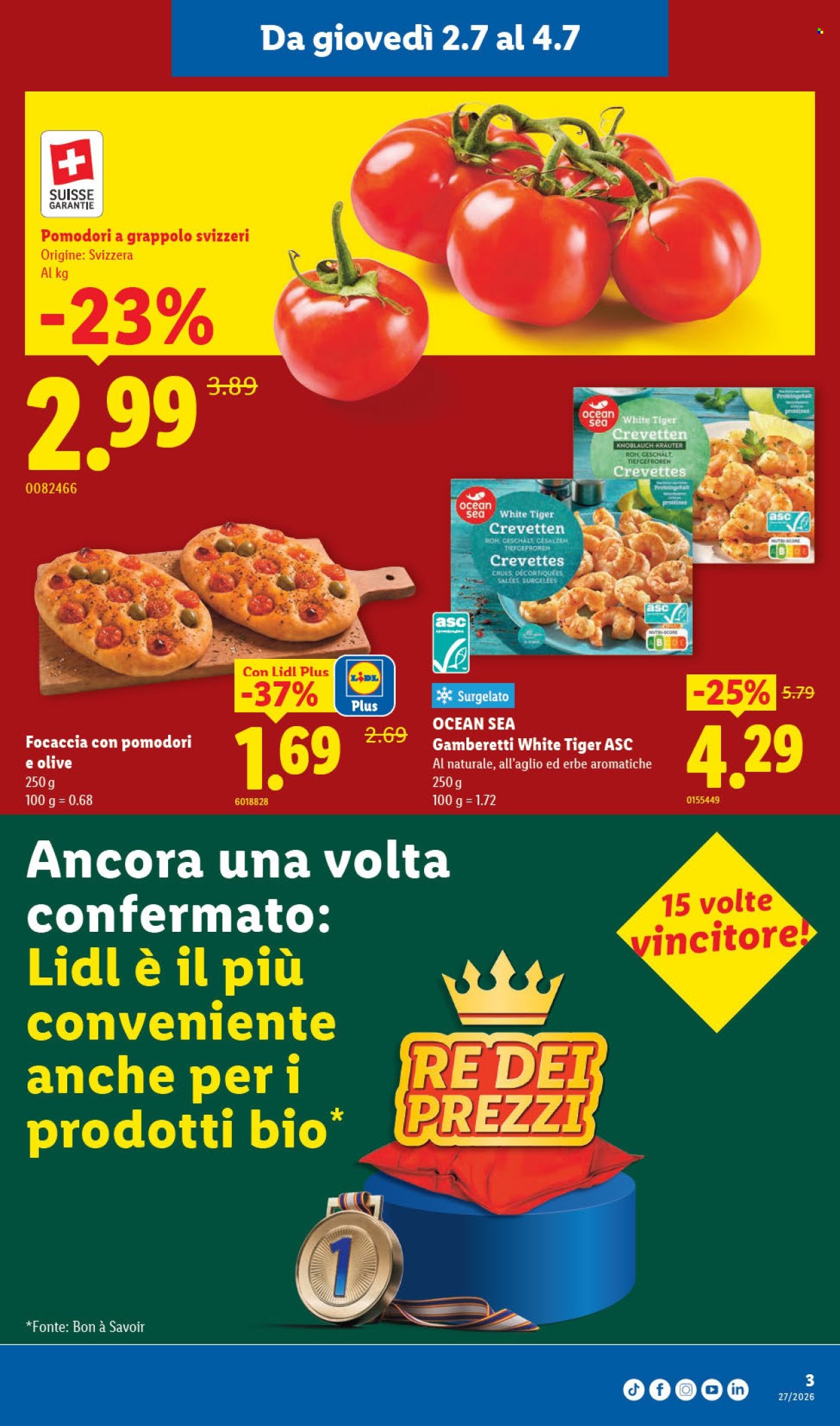 Volantino Lidl - 2.7.2026 - 8.7.2026. Pagina 3. Pagina 3