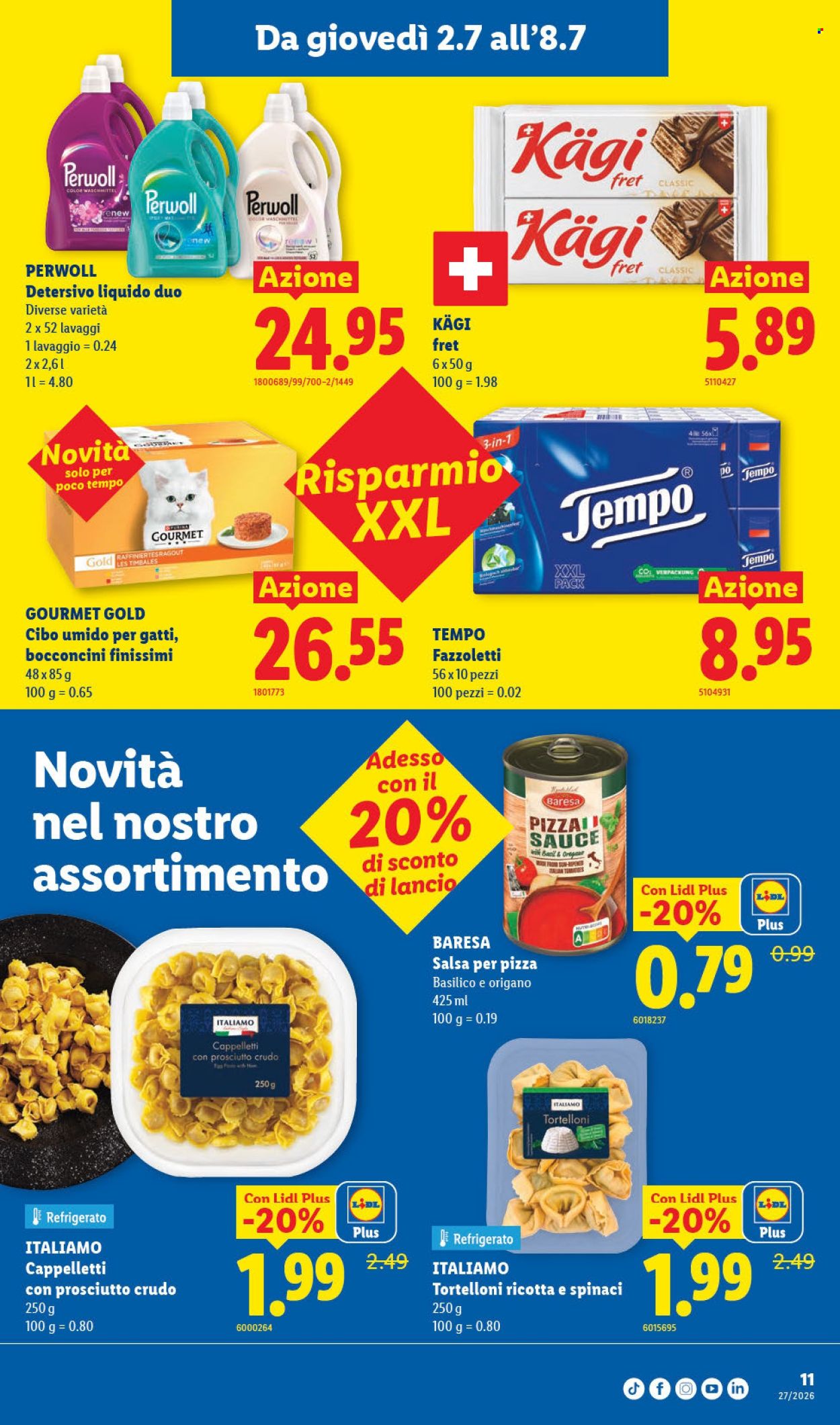 Volantino Lidl - 2.7.2026 - 8.7.2026. Pagina 13. Pagina 13