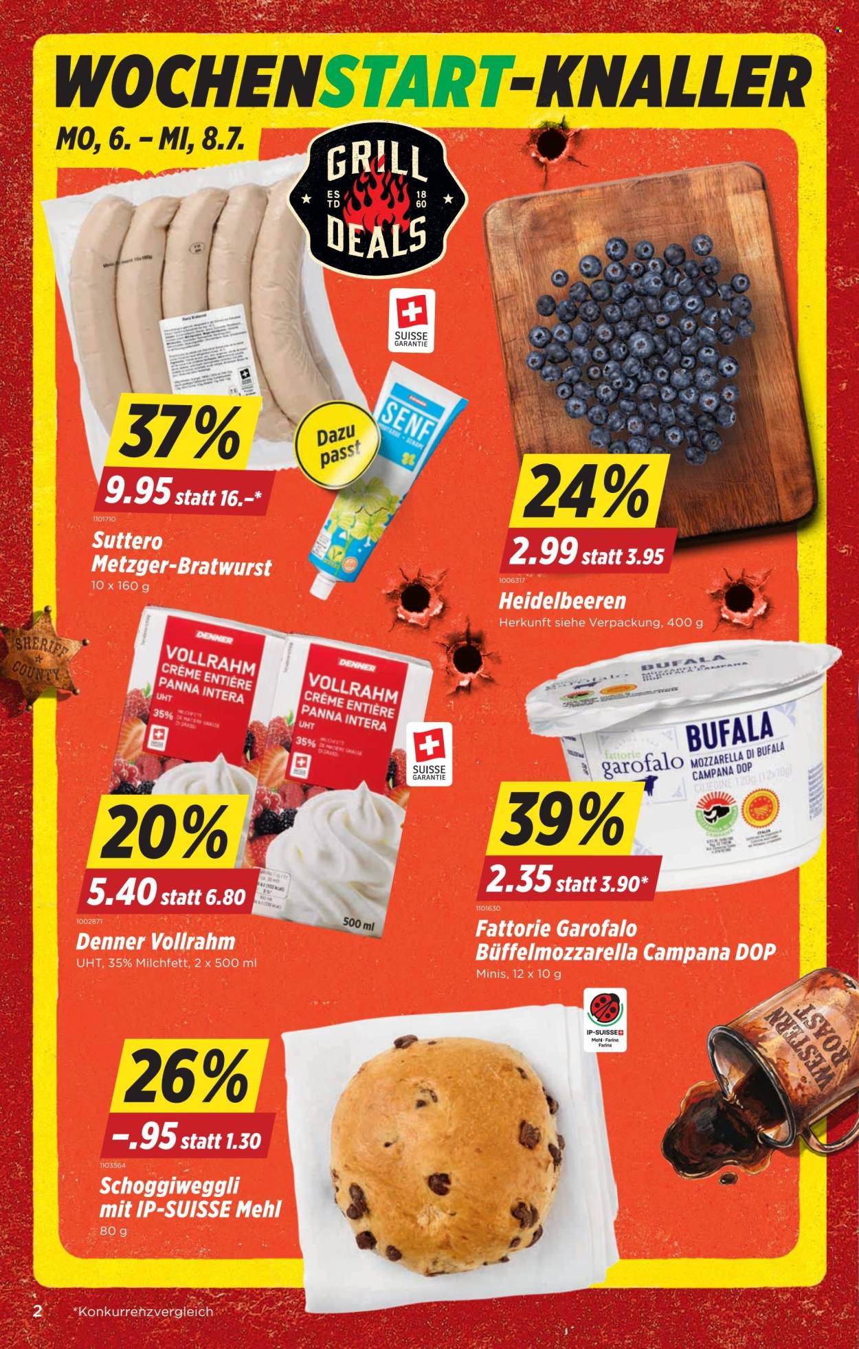 Volantino Denner - 2.7.2026 - 8.7.2026. Pagina 2. Pagina 2