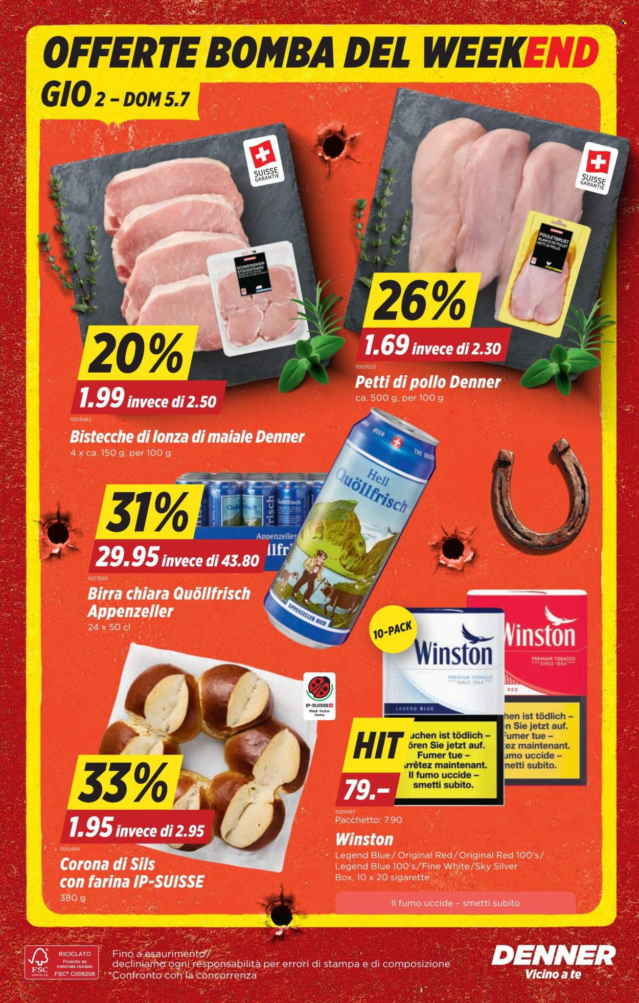 Volantino Denner - 2.7.2026 - 8.7.2026. Pagina 22. Pagina 22
