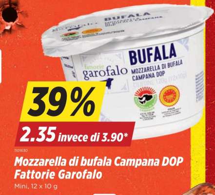 Mozzarella di bufala Campana DOP Fattorie Garofalo