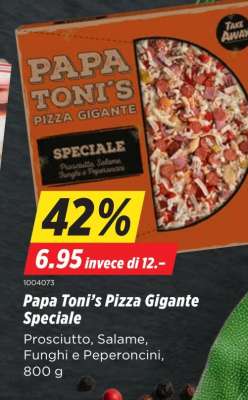 Papa Toni’s Pizza Gigante Speciale