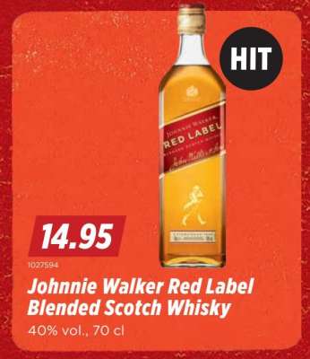 Johnnie Walker Red Label Blended Scotch Whisky