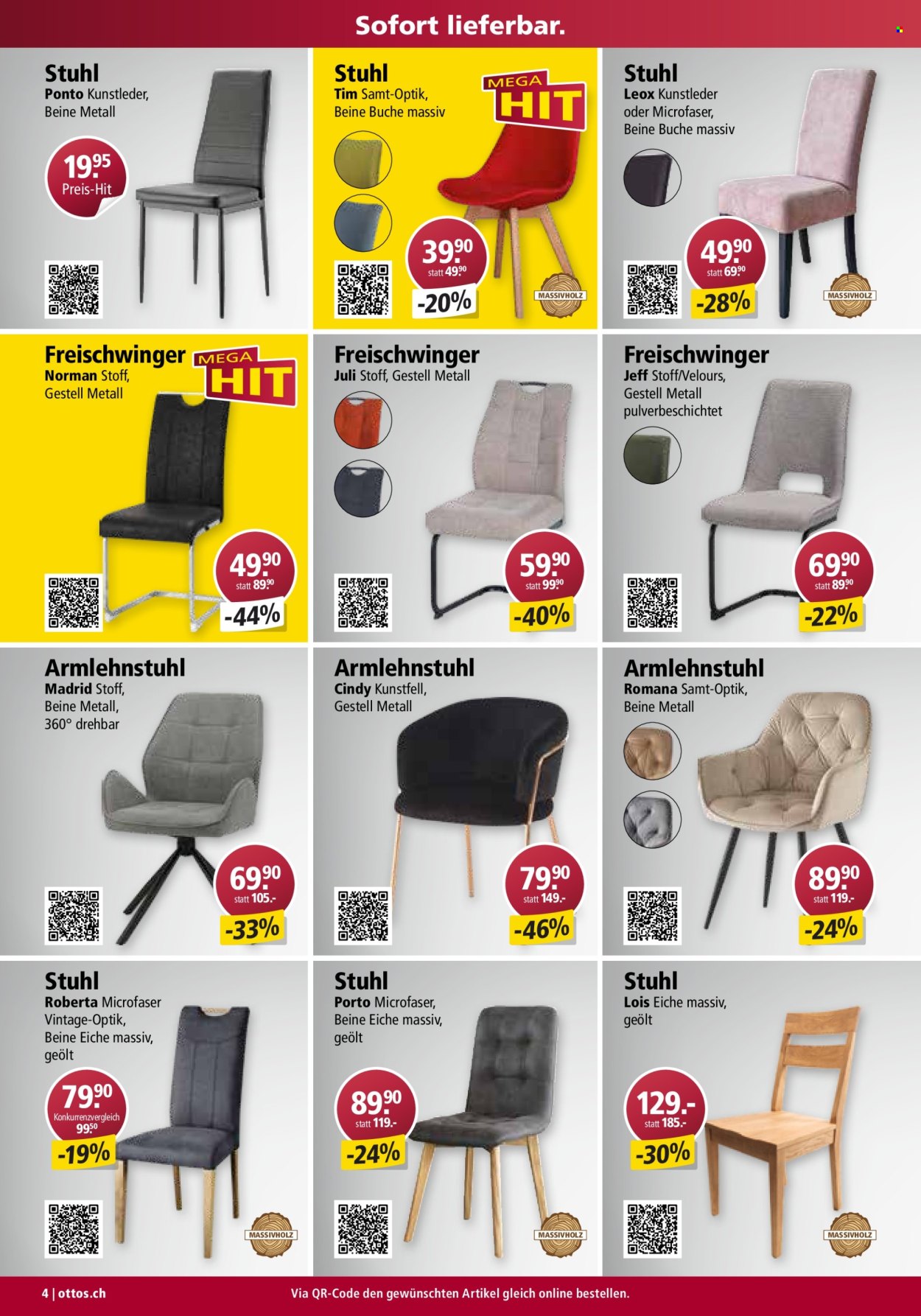 Volantino Otto's - 1.7.2026 - 31.8.2026. Pagina 4. Pagina 4