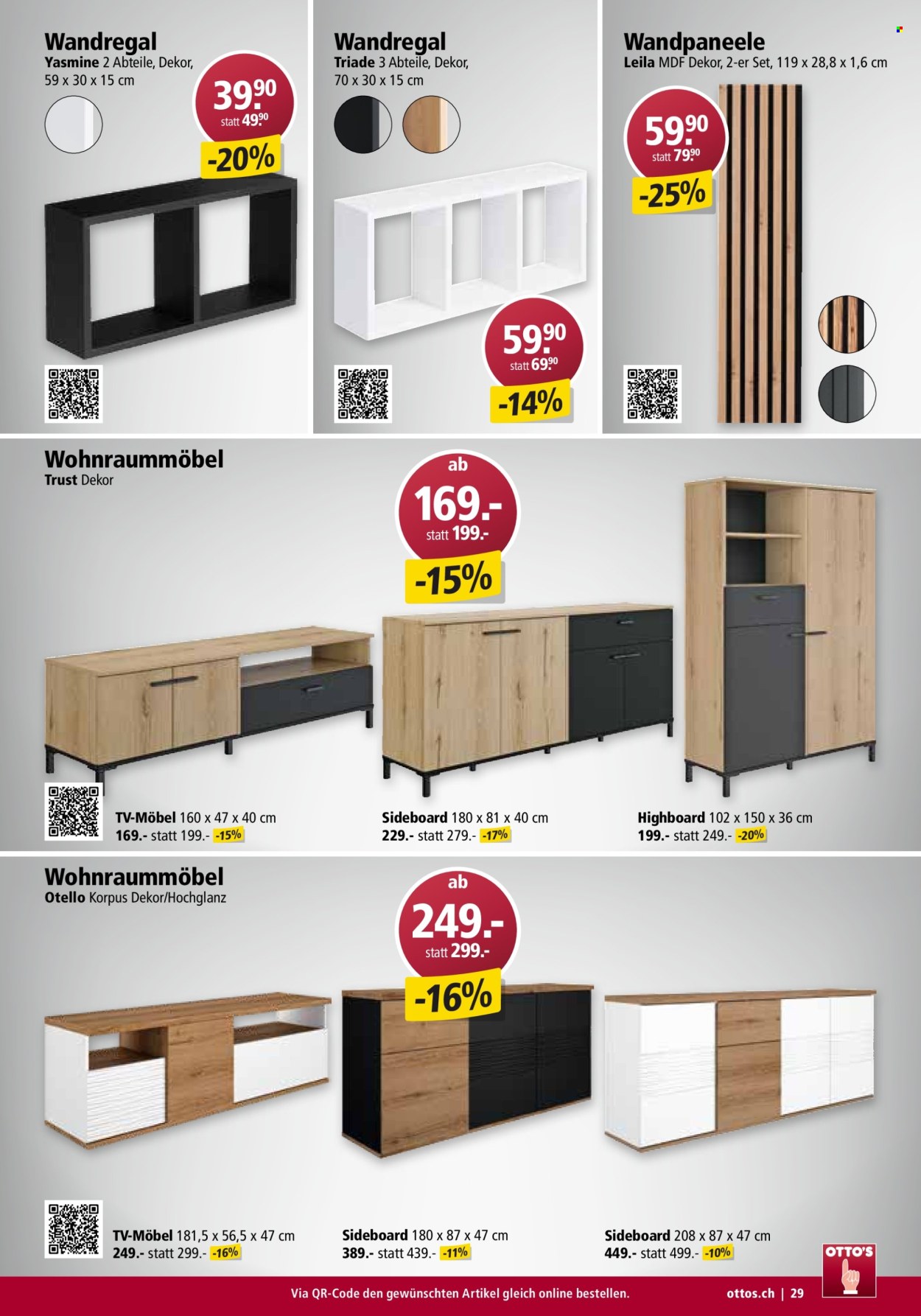 Volantino Otto's - 1.7.2026 - 31.8.2026. Pagina 29. Pagina 29