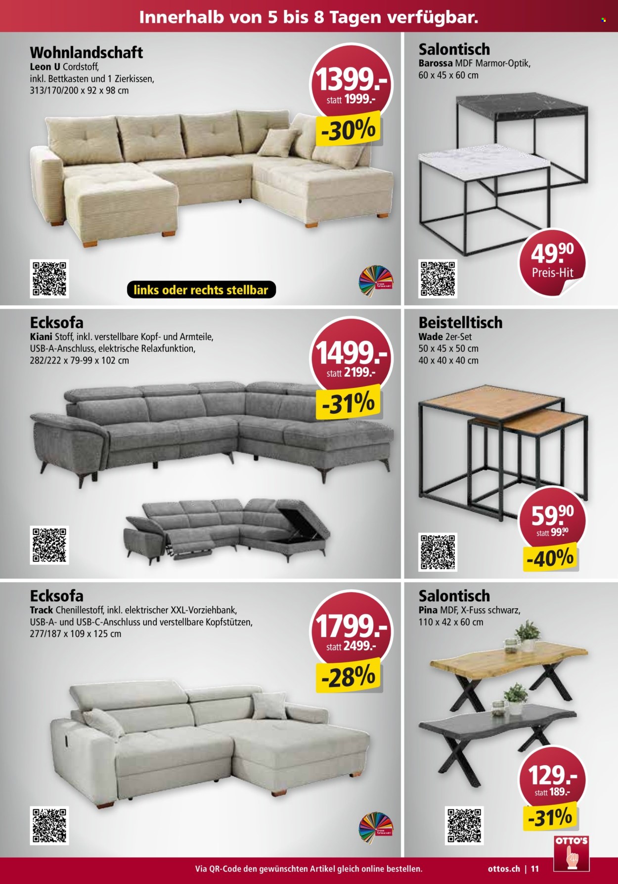Volantino Otto's - 1.7.2026 - 31.8.2026. Pagina 11. Pagina 11