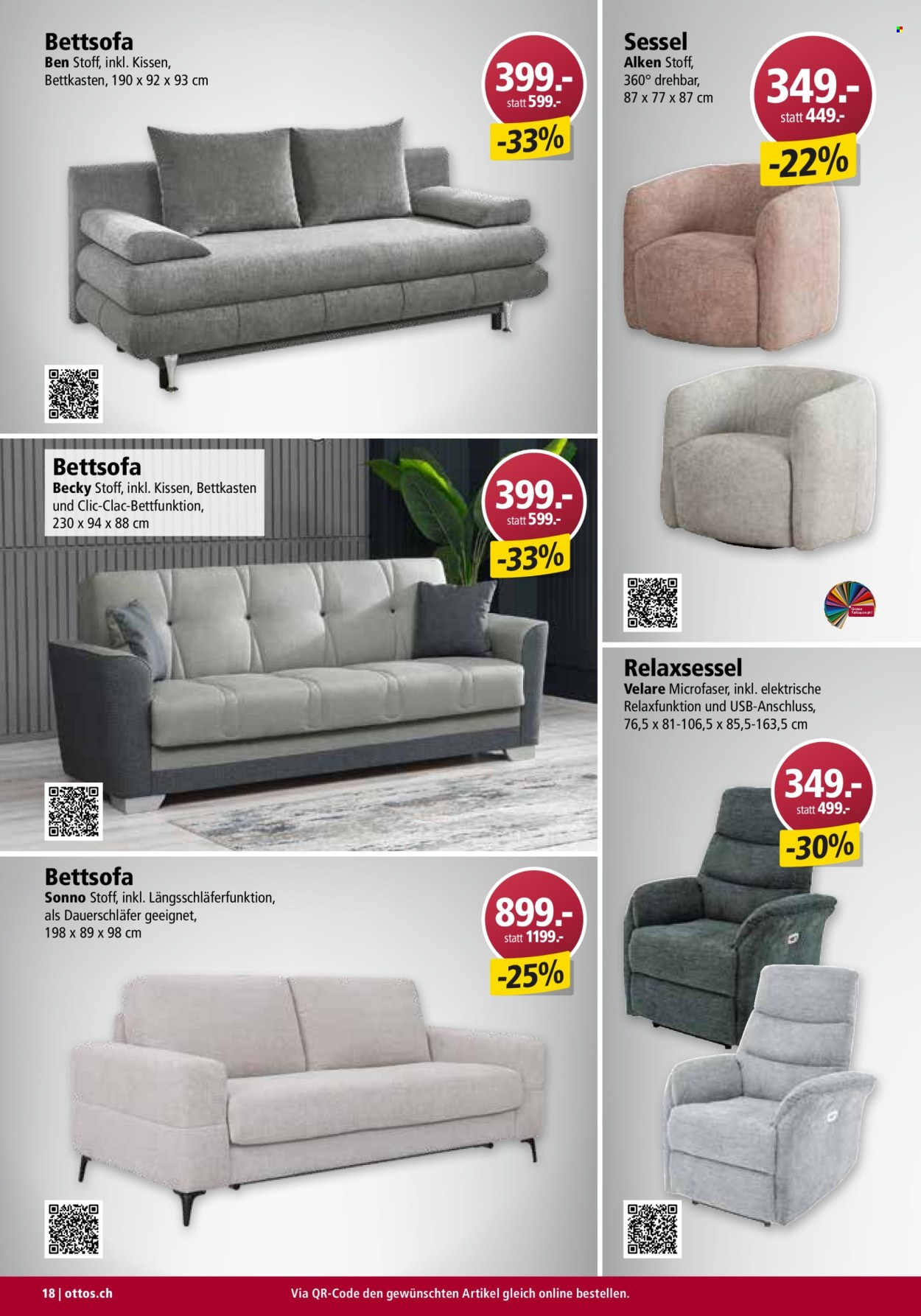 Volantino Otto's - 1.7.2026 - 31.8.2026. Pagina 18. Pagina 18