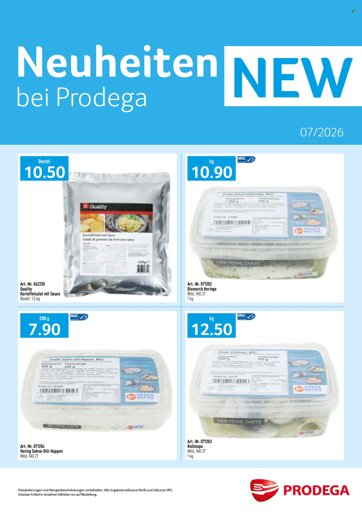 Volantino Prodega - 1.7.2026 - 31.7.2026. Pagina 1. Pagina 1