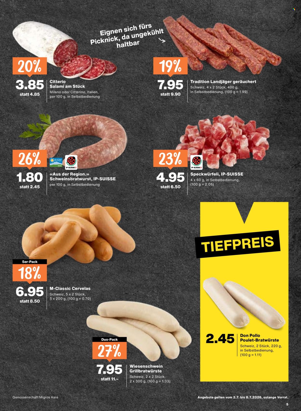 Volantino Migros - 2.7.2026 - 8.7.2026. Pagina 5. Pagina 5