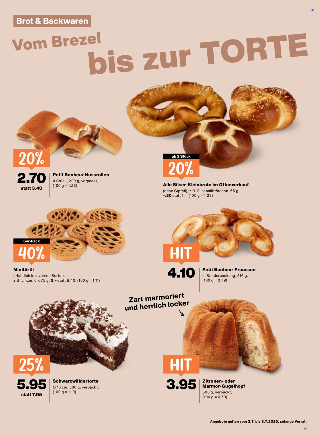 Volantino Migros - 2.7.2026 - 8.7.2026. Pagina 9. Pagina 9