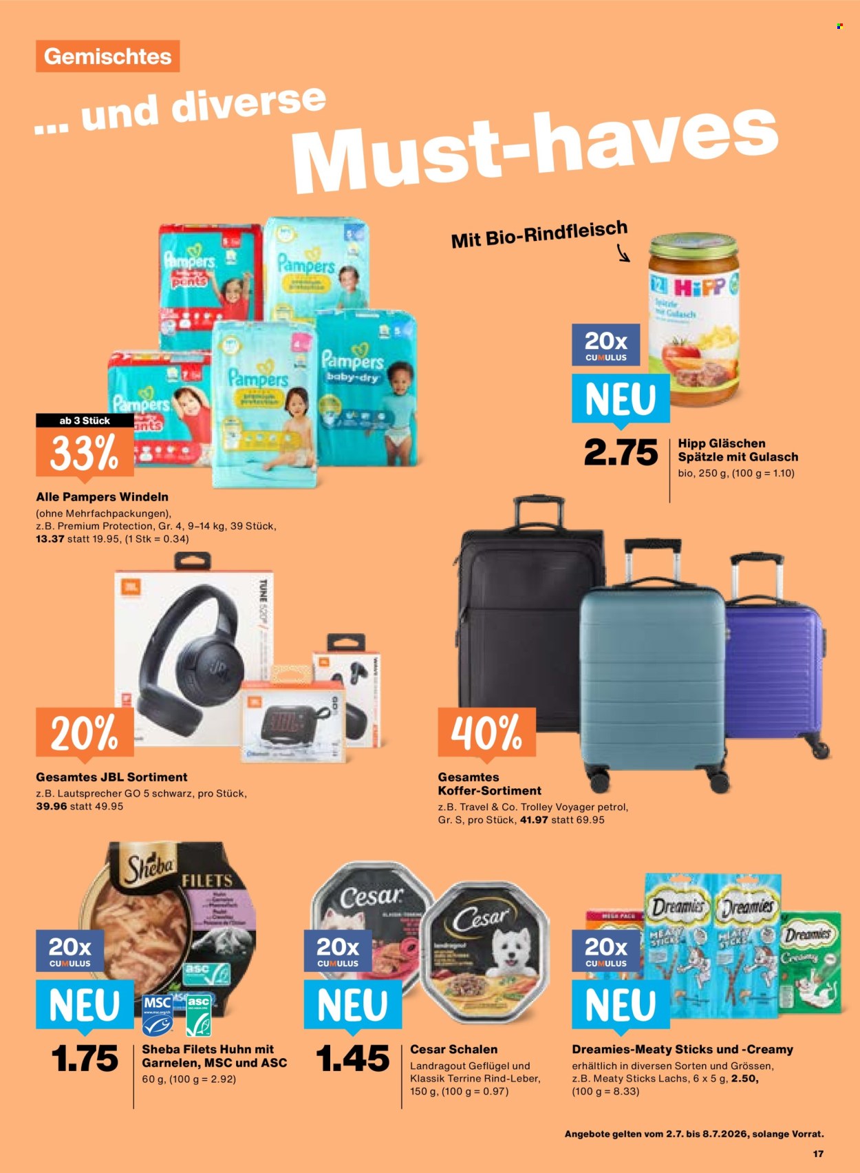 Volantino Migros - 2.7.2026 - 8.7.2026. Pagina 17. Pagina 17