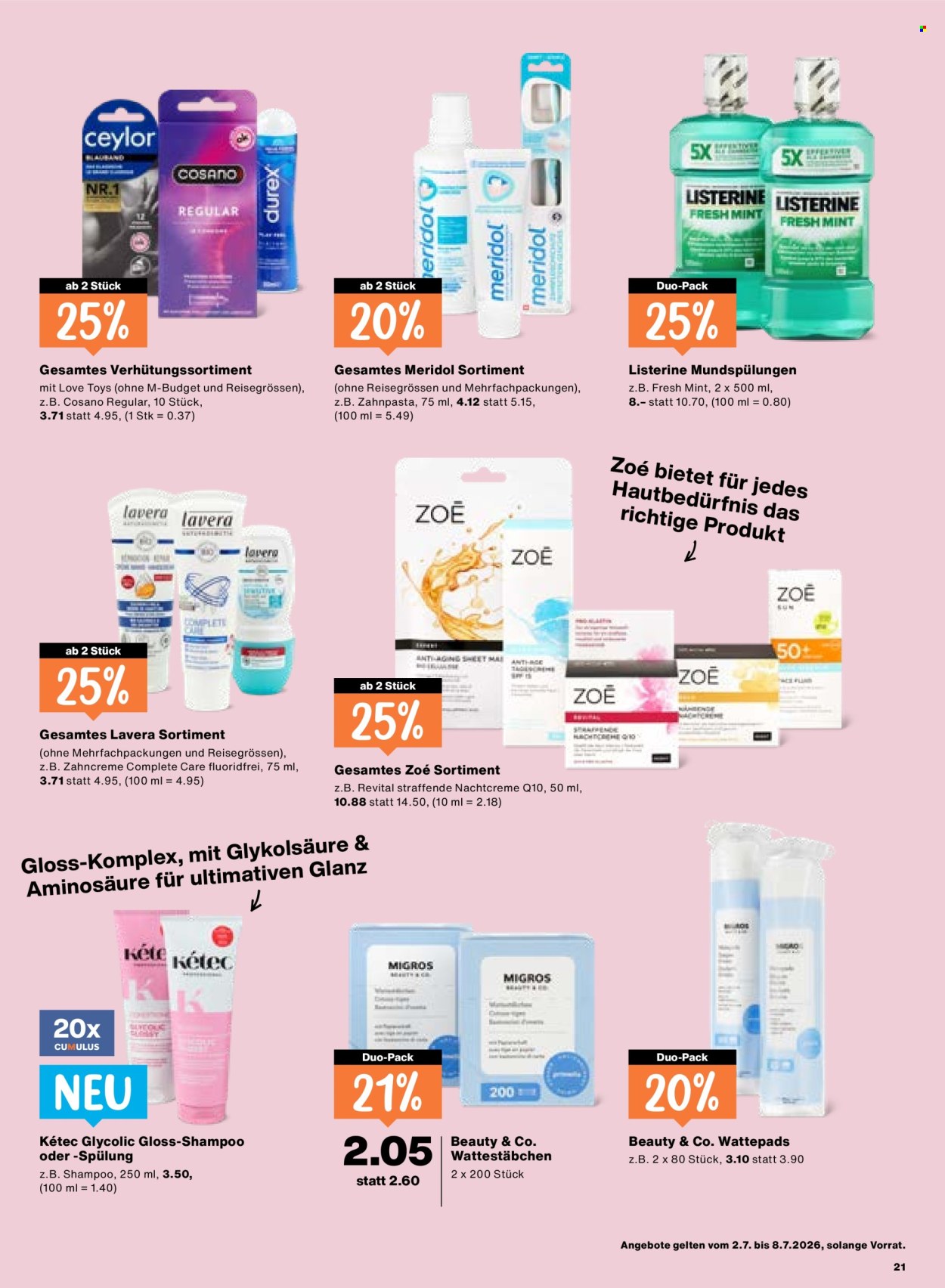 Volantino Migros - 2.7.2026 - 8.7.2026. Pagina 21. Pagina 21