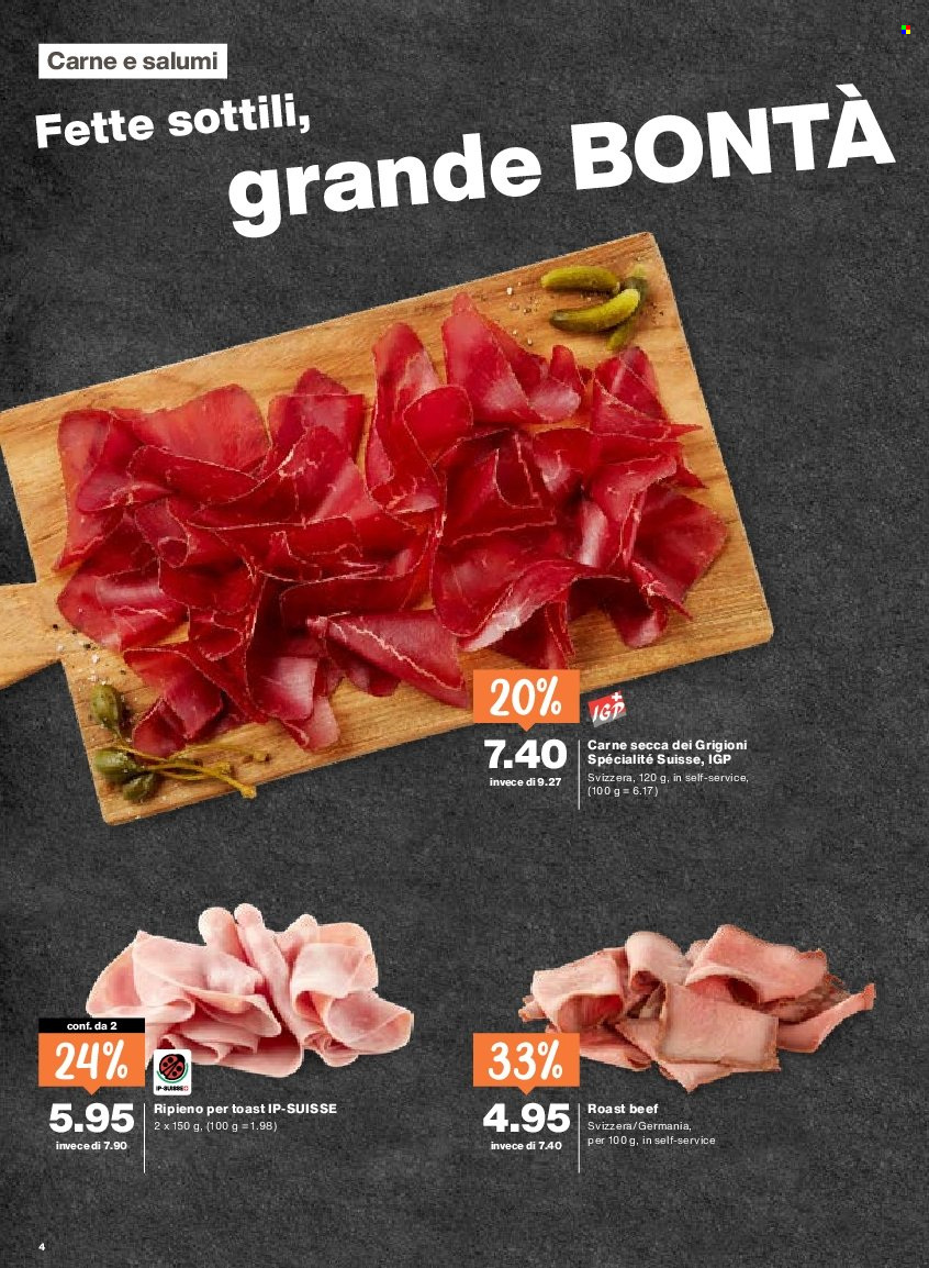 Volantino Migros - 2.7.2026 - 8.7.2026. Pagina 4. Pagina 4