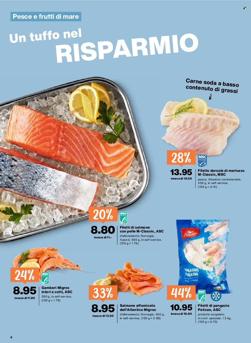 Volantino Migros - 2.7.2026 - 8.7.2026. Pagina 8. Pagina 8