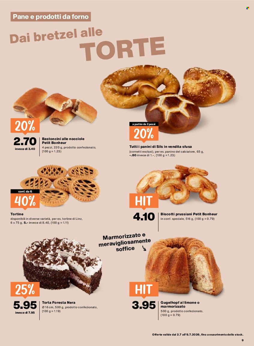 Volantino Migros - 2.7.2026 - 8.7.2026. Pagina 9. Pagina 9