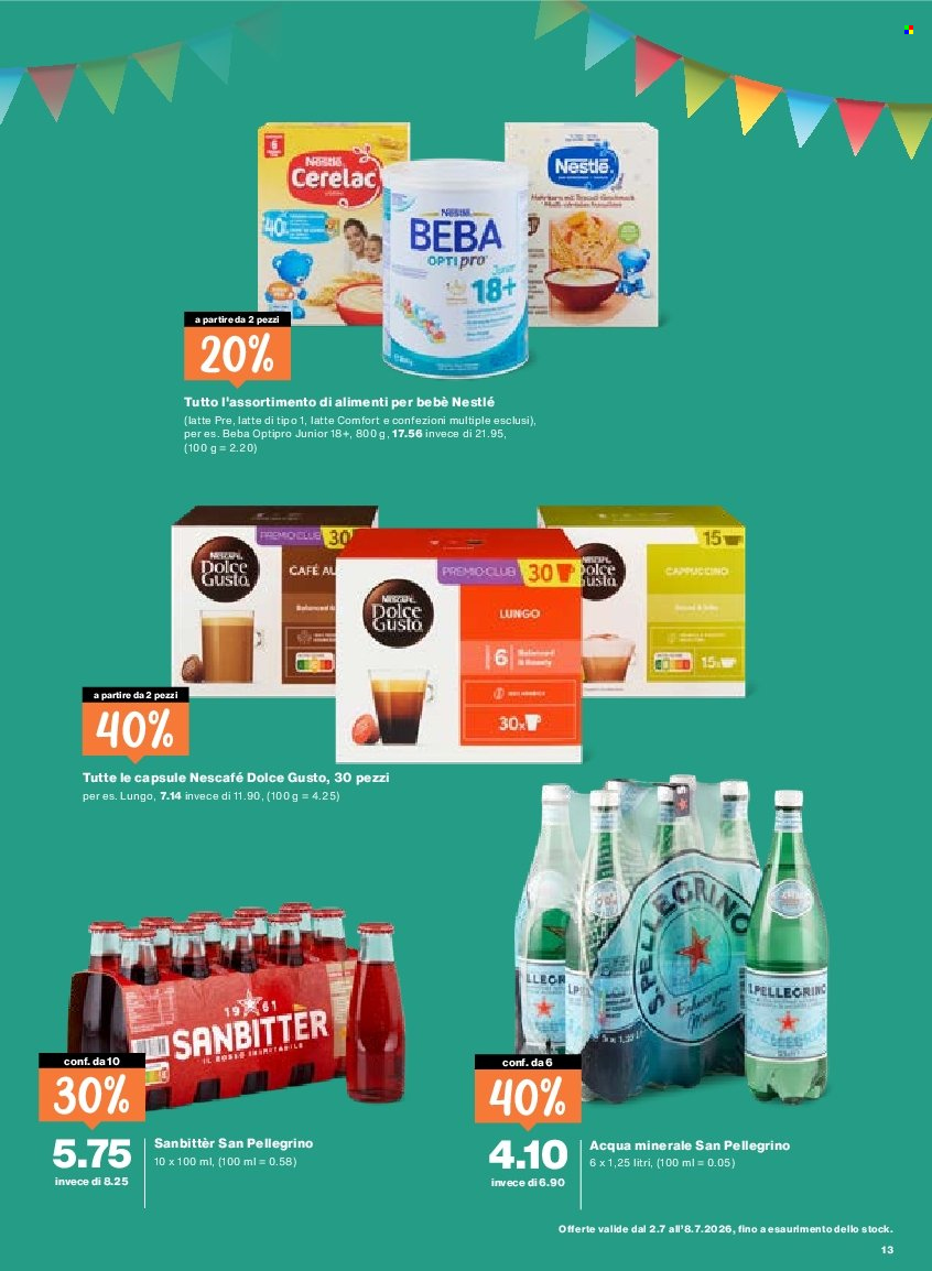 Volantino Migros - 2.7.2026 - 8.7.2026. Pagina 13. Pagina 13