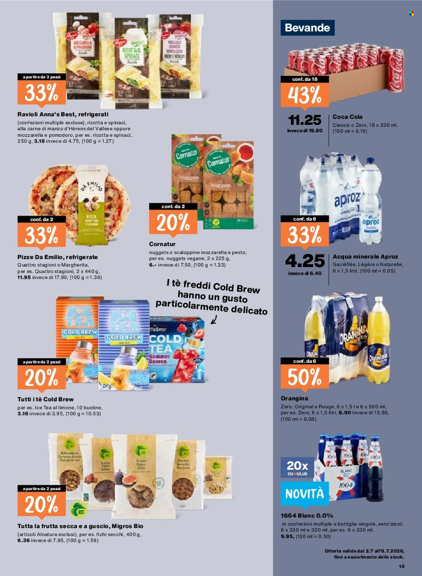 Volantino Migros - 2.7.2026 - 8.7.2026. Pagina 15. Pagina 15