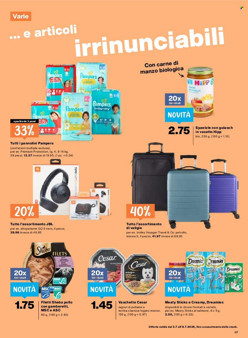 Volantino Migros - 2.7.2026 - 8.7.2026. Pagina 17. Pagina 17