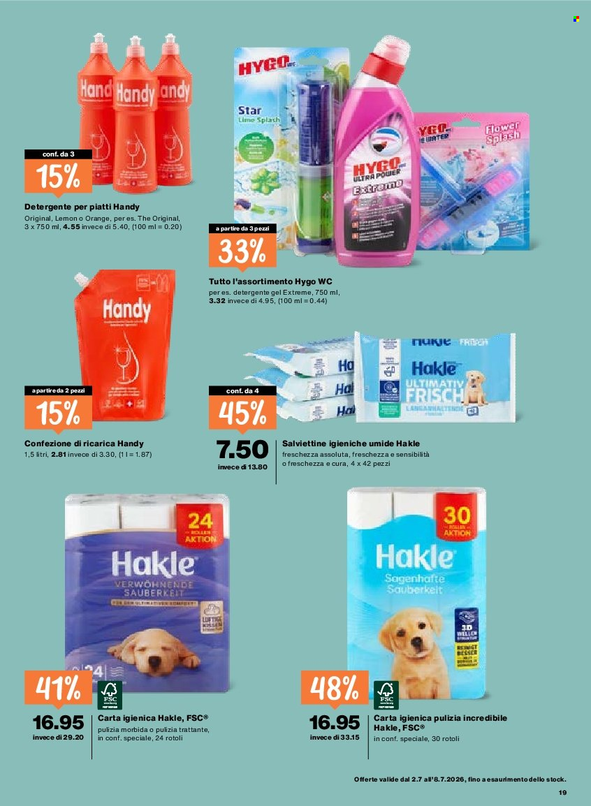 Volantino Migros - 2.7.2026 - 8.7.2026. Pagina 19. Pagina 19