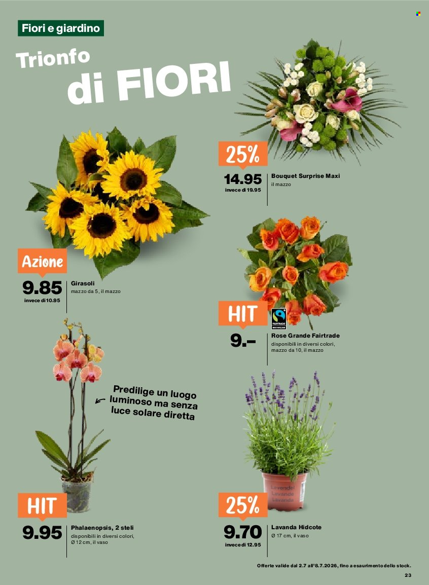 Volantino Migros - 2.7.2026 - 8.7.2026. Pagina 23. Pagina 23