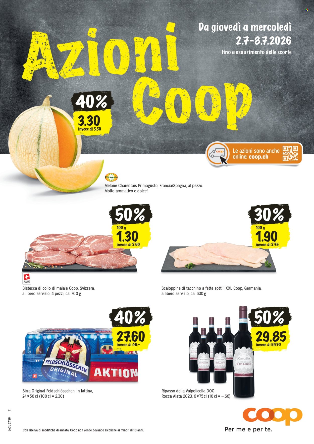 Volantino Coop - 2.7.2026 - 8.7.2026. Pagina 1. Pagina 1