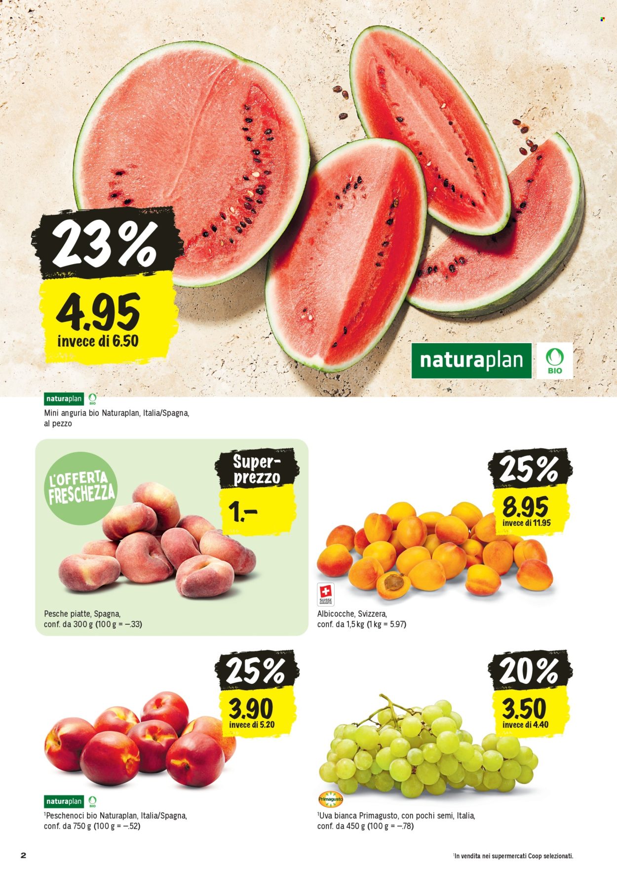 Volantino Coop - 2.7.2026 - 8.7.2026. Pagina 2. Pagina 2