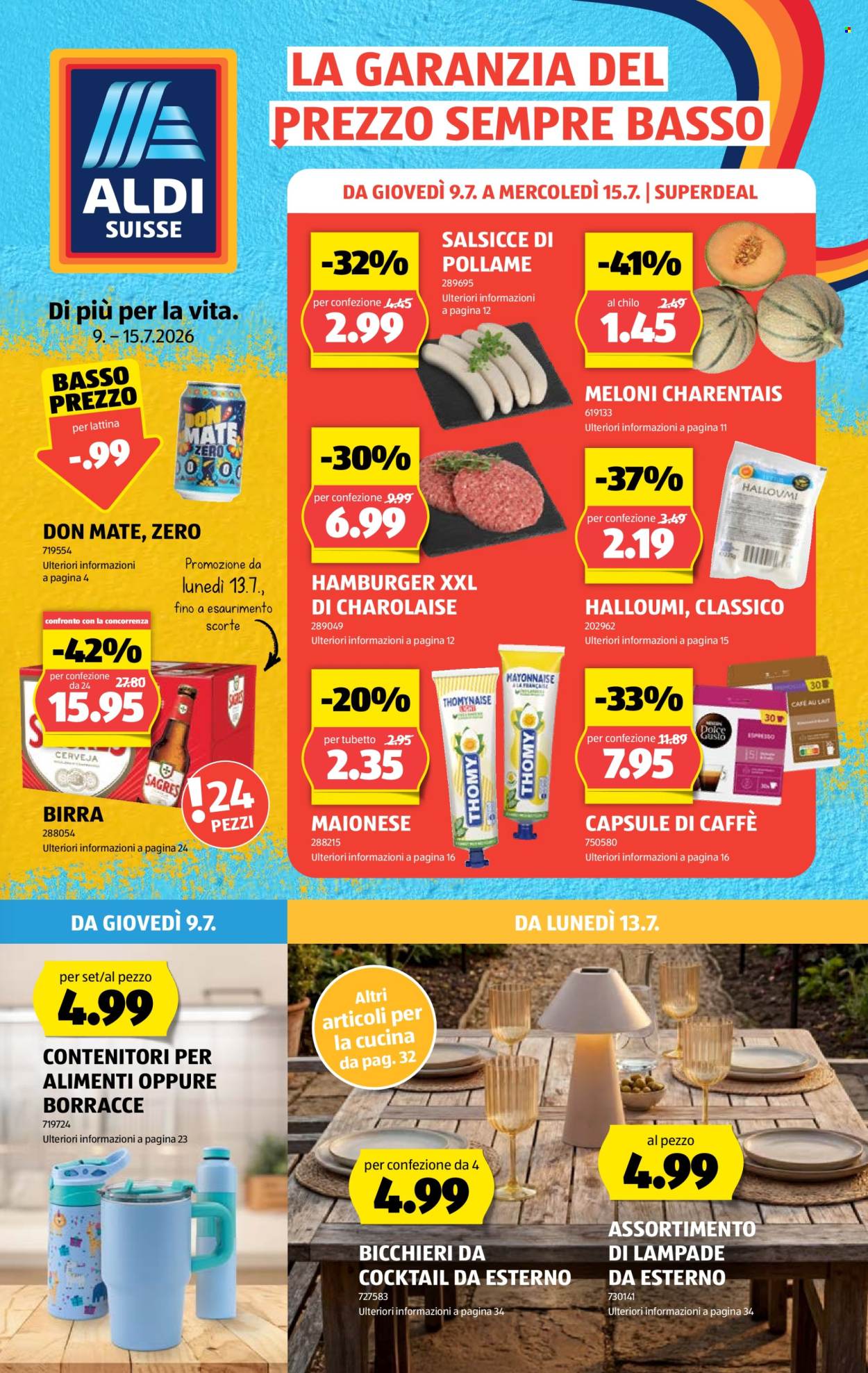 Volantino Aldi - 9.7.2026 - 15.7.2026. Pagina 1. Pagina 1