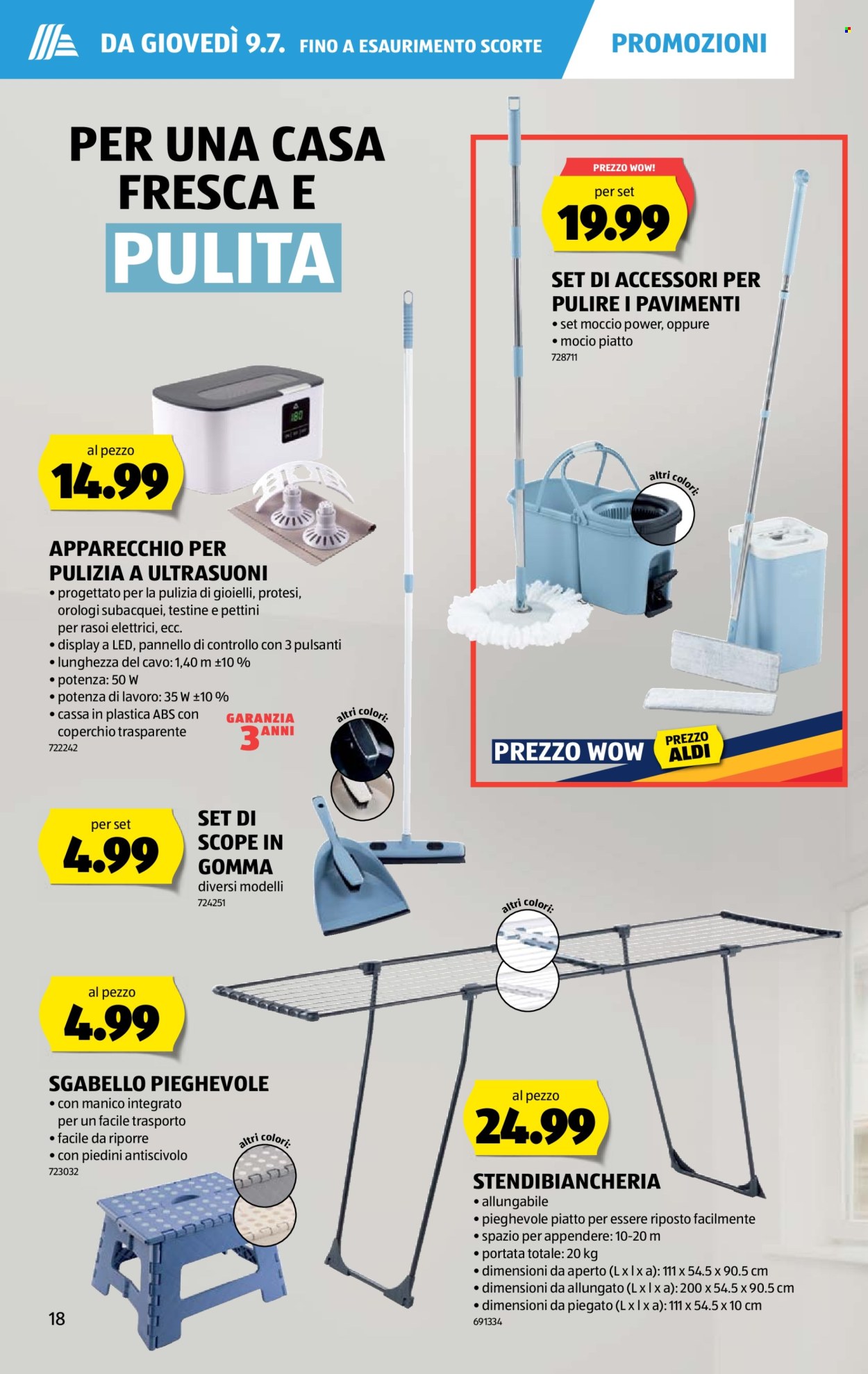 Volantino Aldi - 9.7.2026 - 15.7.2026. Pagina 18. Pagina 18