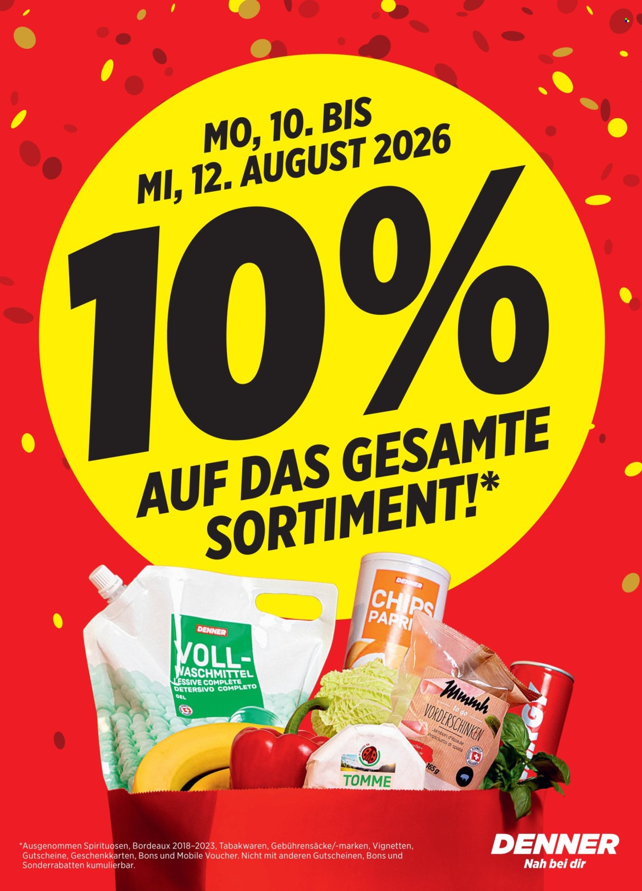 Volantino Denner - 10.7.2026 - 10.10.2026. Pagina 2. Pagina 2