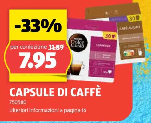 CAPSULE DI CAFFÈ