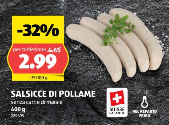 SALSICCE DI POLLAME